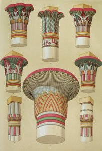 Egyiptomi fővárosok a „Dísznyelvtanból”, 1868